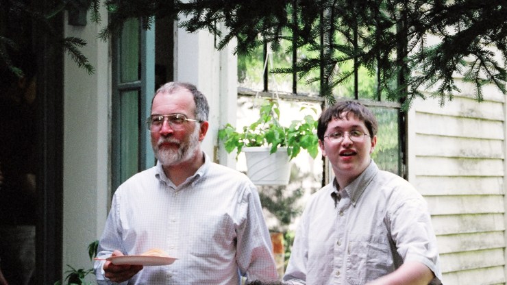 3- Ray and Steven in 2001